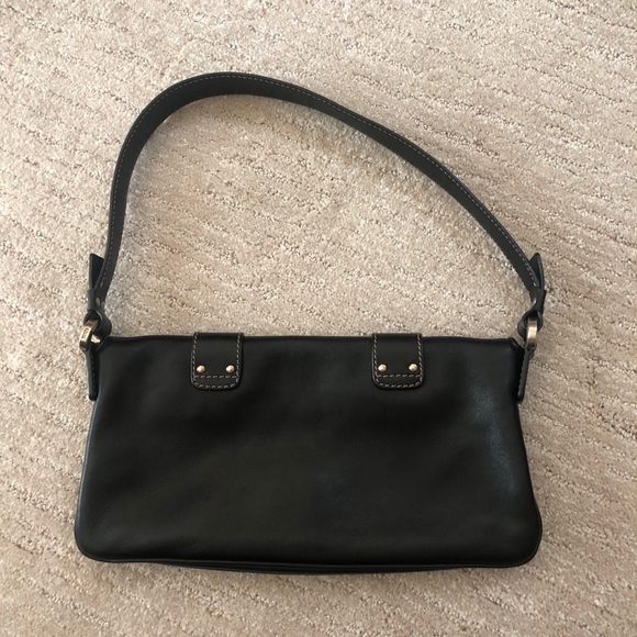 Tod's Bags Tods Small Black Leather Shoulder Bag Poshmark